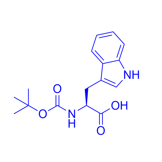 BOC-L-色氨酸/13139-14-5/Boc-Trp-OH/N-叔丁氧羰基-L-色氨酸/N-[(tert-Butoxy)carbonyl]-L-tryptophan