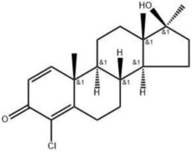 4-氯去氢甲基睾酮