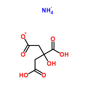 柠檬酸铵 无氰电镀络合剂 7632-50-0