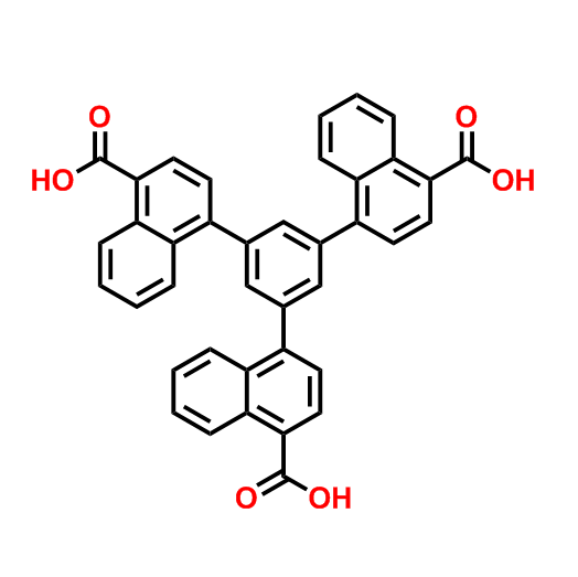 4,4',4''-(苯-1,3,5-三基)三(1-萘甲酸)