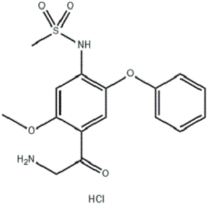 149436-41-9 艾拉莫德中间体 2-氨基-1-(2-甲氧基-4-甲磺酰胺基-5-苯氧基苯基)乙酮盐酸盐