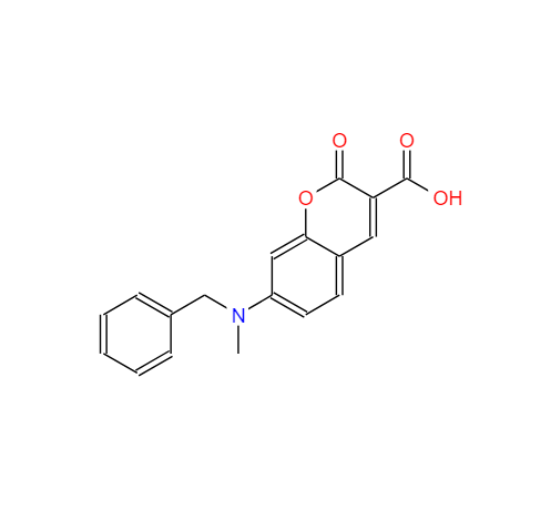 7-[苄基(甲基)氨基]-2-氧代-2H-苯并吡喃-3-羧酸