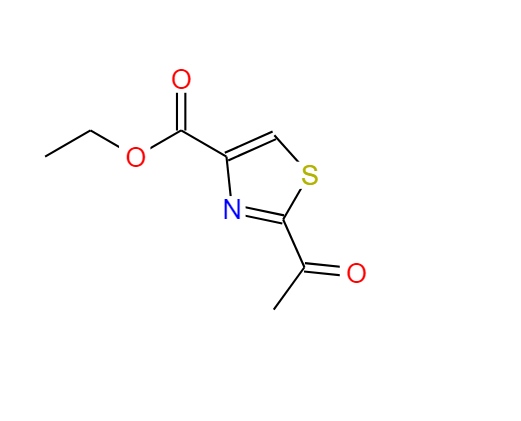 2-乙酰基噻唑-4-甲酸乙酯 160060-21-9