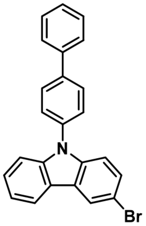 9-[1,1'-联苯-4-基]-3-溴-9H-咔唑（894791-46-9）