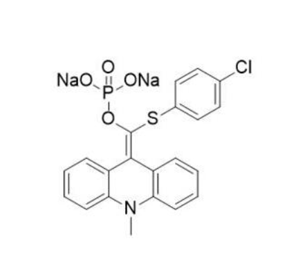 APS-5；（4-氯苯巯基）（10-甲基-9,10-二氢化吖啶亚甲基）磷酸二钠盐