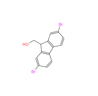2,7-溴-9-羟甲基-芴酮