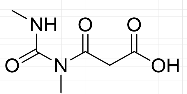 3-(1,3-二甲基脲基）-3-氧代丙酸
