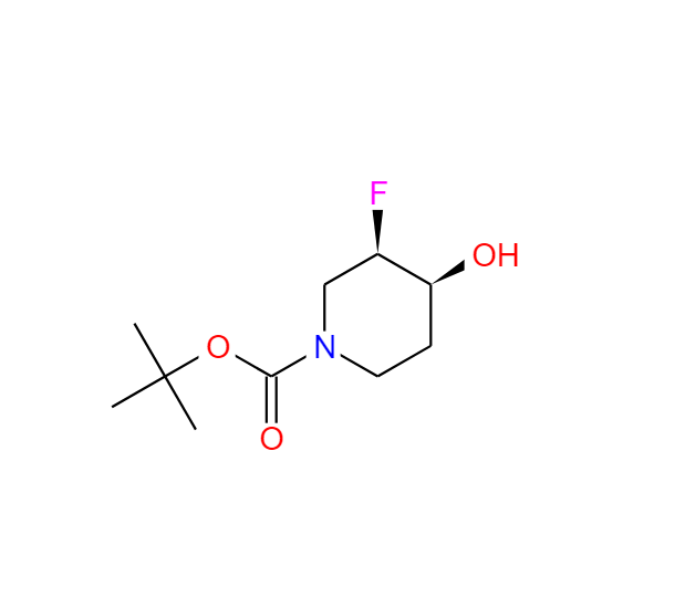 (3R,4S)-N-BOC-3-氟-4-羟基哌啶