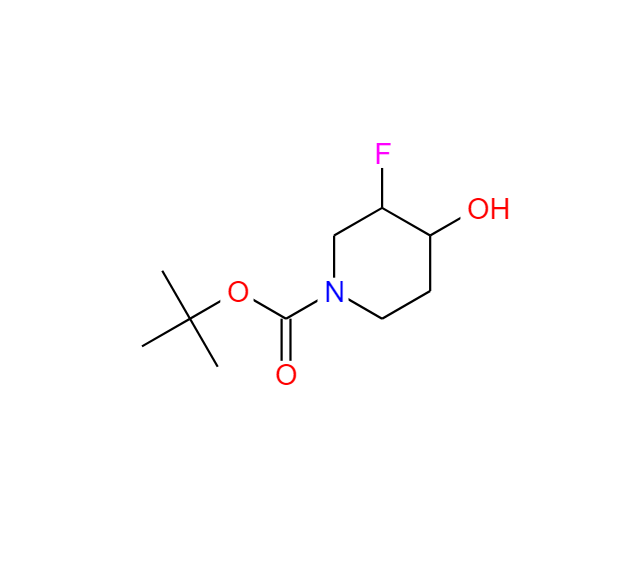 3-氟-4-羟基-1-哌啶羧酸-1,1-二甲基乙酯