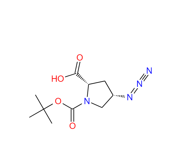 顺-4-叠氮基-N-叔丁氧羰基-L-脯氨酸