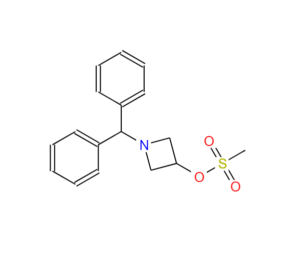 1-二苯甲基-3-甲烷磺酸氮杂环丁烷
