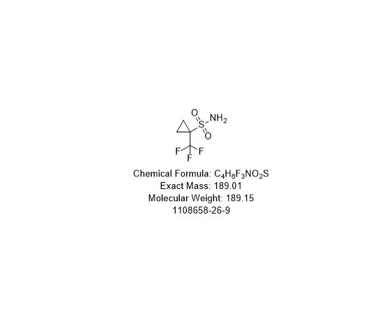 1-(TRIFLUOROMETHYL)CYCLOPROPANE-1-SULFONAMIDE