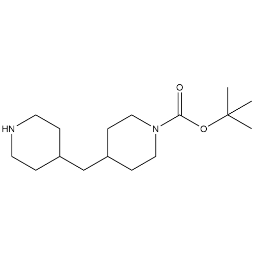 CAS:879883-54-2 | 分子式：C16H30N2O2 | 4-[(哌啶-4-基)甲基]哌啶-1-羧酸叔丁酯