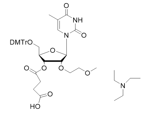 5'-DMTr-2'-O-MOE-rT-3'-succinate Phosphoramidite,TEA salt