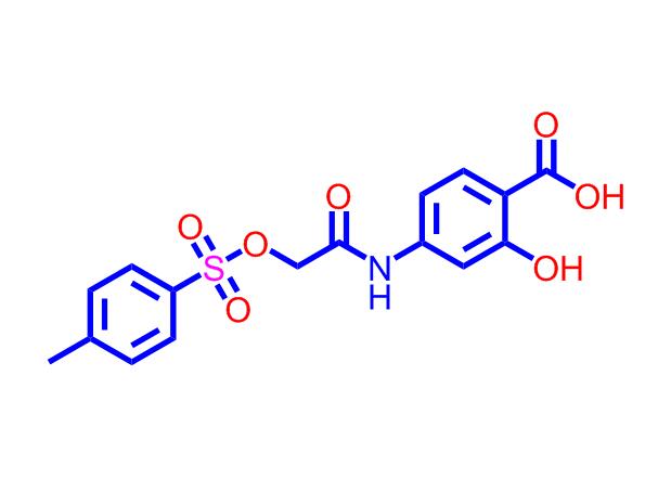 2-羟基-4-[[2-[[(4-甲基苯基)磺酰基]氧基]乙酰基]氨基]苯甲酸501919-59-1
