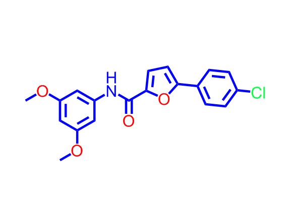 5-(4-氯苯基)-N-(3,5-二甲氧基苯基)-2-呋喃甲酰胺944261-79-4