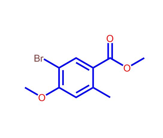 5-溴-4-甲氧基-2-甲基苯甲酸甲酯1131587-94-4