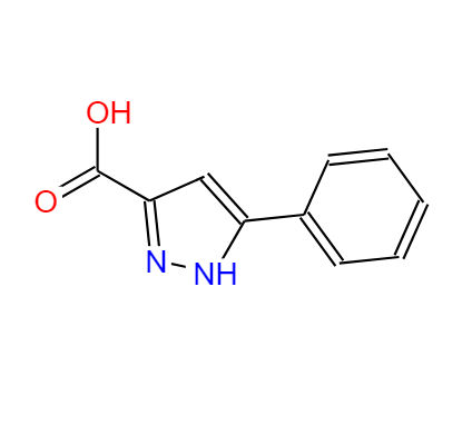 5-苯基-1H-吡唑-3-羧酸；5071-61-4