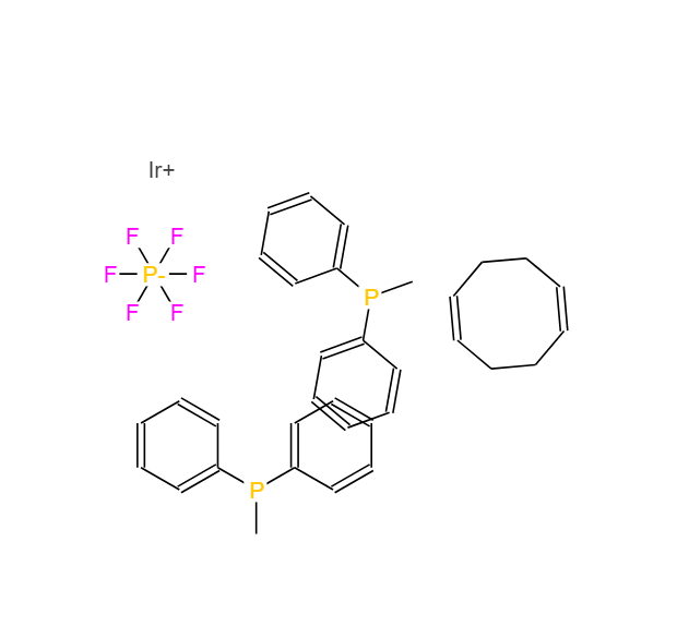 	1,5-环辛二烯双(甲基联苯基磷化氢)铱六氟磷酸盐