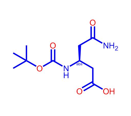 (S)-3-(Boc-氨基)-4-氨基甲酰丁酸336182-03-7