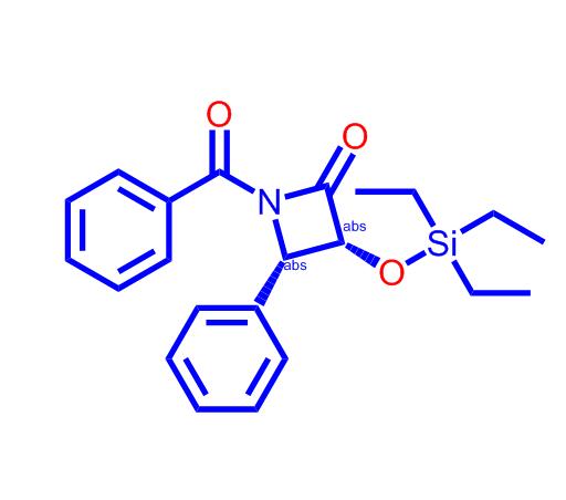 (3R,4S)-1-苯甲酰-3-[(三乙基硅)氧基]-4-苯基-2-氮杂环丁酮149249-91-2