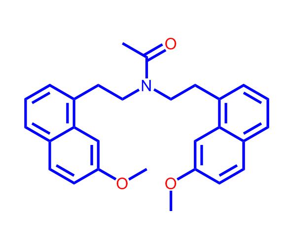 N,N-双[2-(7-甲氧基-1-萘基)乙基]-乙酰胺1385018-58-5