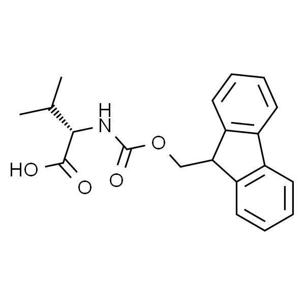 Fmoc-Val-OH，N-(9-芴甲氧羰基)-L-缬氨酸
