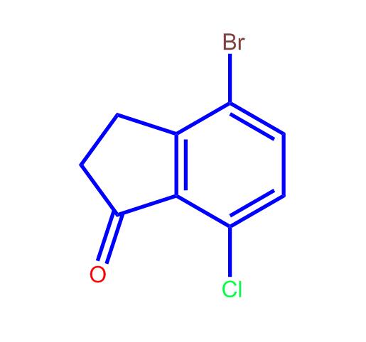 4-溴-7-氯-2,3-二氢-1H-茚-1-酮1260013-03-3