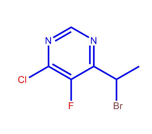 4-(1-溴代乙基)-5-氟-6-氯嘧啶188416-28-6
