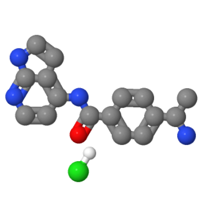 (R)-4-(1-氨基乙基)-N-1H-吡咯并[2,3-B]吡啶-4-基苯甲酰胺盐酸盐；471843-75-1
