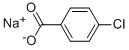 CAS 登录号：3686-66-6， 4-氯苯甲酸钠