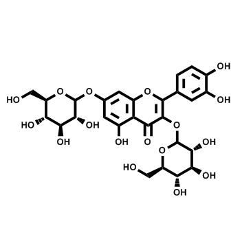 槲皮素3, 7-二葡萄糖苷；6892-74-6