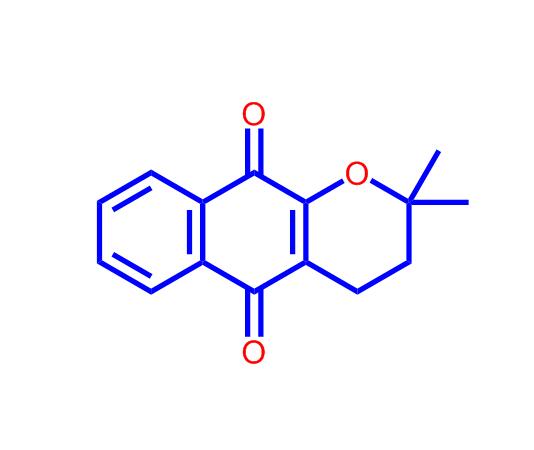 2,2-二甲基-3,4-二氢-2H-苯并[g]苯并吡喃-5,10-二酮4707-33-9
