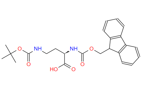 114360-56-4  N-α-(9-芴甲氧羰基)-N-β-叔丁氧羰基-D-2,4-二氨基丁酸