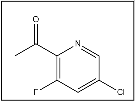 1-(5-氯-3-氟吡啶-2-基)乙酮;1-(5-氯-3-氟吡啶-2-基)乙-1-酮