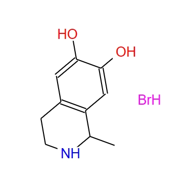 1-甲基-1,2,3,4-四氢异喹啉-6,7-二醇氢溴酸盐 59709-57-8