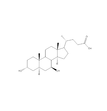 3a,7b-dihydroxy-5a-cholanic acid (5a-UDCA))