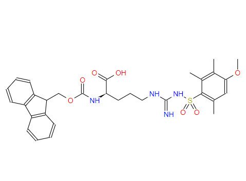 120075-24-3  N-Fmoc-N'-(4-甲氧基-2,3,6-三甲基苯磺酰基)-D-精氨酸