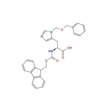 (S)-2-((((9H-芴-9-基)甲氧基)羰基)氨基)-3-(1-((苄氧基)甲基)-1H-咪唑-5-基)丙酸 84891-19-0