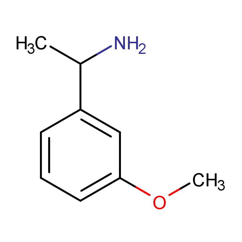 88196-70-7 (R)-(+)-1-(3-甲氧基苯基)乙胺 结构式图片