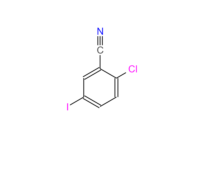 2-氯-5-碘苯腈
