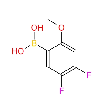 4,5-二氟-2-甲氧基苯基硼酸 870777-32-5