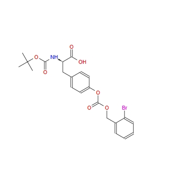 N-叔丁氧羰基-O-(2-溴苄氧羰基)-D-酪氨酸 81189-61-9