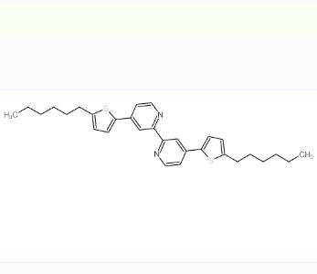 4,4'-双(5-己基-2-噻吩基)-2,2'-联吡啶	