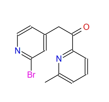 2-(2-溴-4-吡啶)-1-(6-甲基-2-吡啶)乙酮 446880-80-4