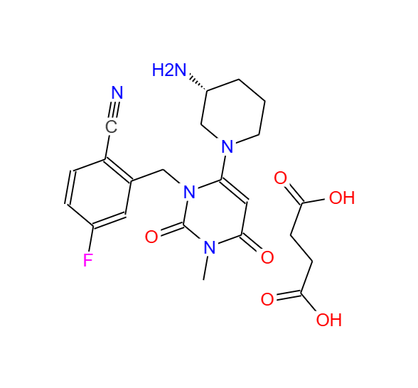 曲格列汀琥珀酸盐trelagliptin succina