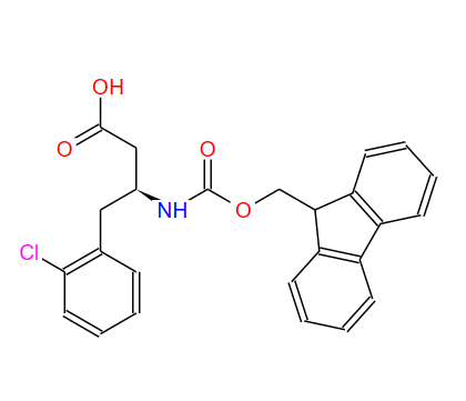 270596-37-7;FMOC-(S)-3-氨基-4-(2-氯苯基)-丁酸;FMOC-(S)-3-AMINO-4-(2-CHLORO-PHENYL)-BUTYRIC ACID