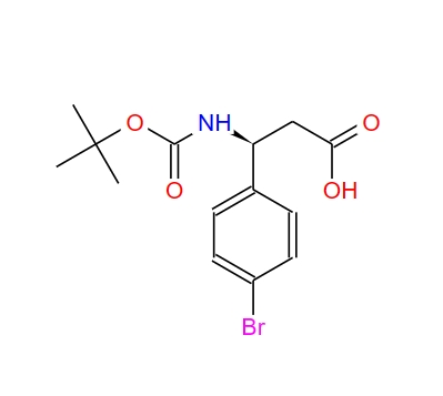 Boc-(S)-3-氨基-3-(4-溴苯基)-丙酸 261165-06-4