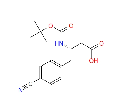 (S)-3-((叔丁氧基羰基)氨基)-4-(4-氰基苯基)丁酸 270065-89-9