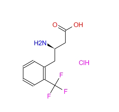 R-3-氨基-4-(2-三氟甲基苯基)丁酸 269396-76-1